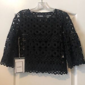 Style Mafia brand black top, NWT!